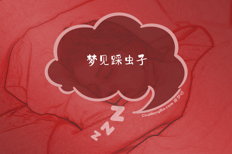 梦见踩虫子