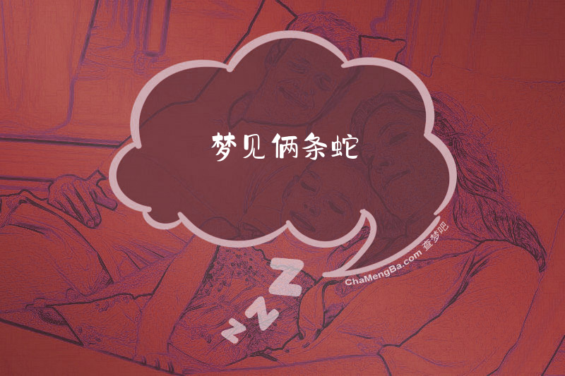 梦见俩条蛇