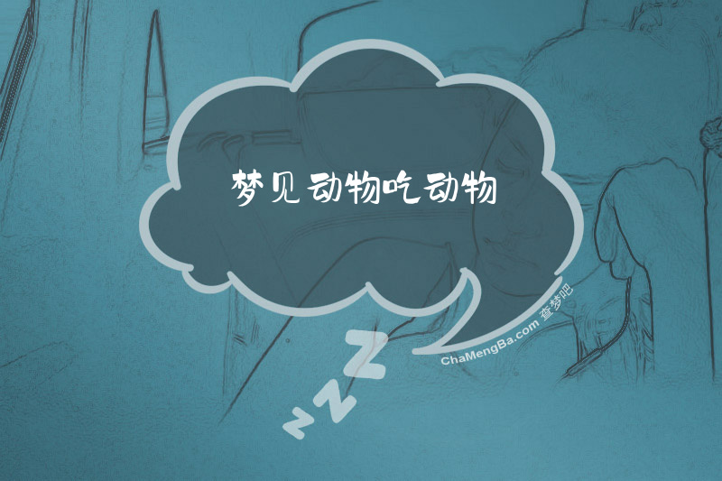 梦见动物吃动物