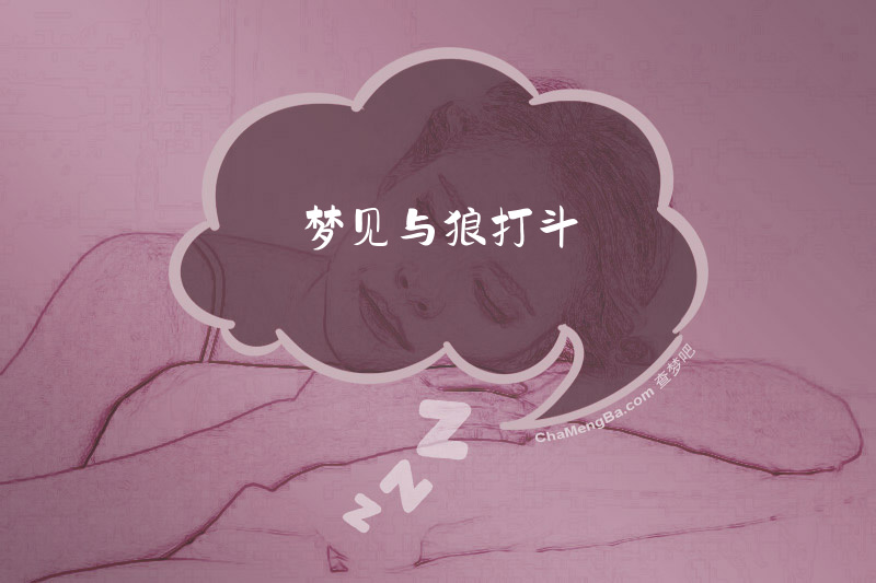 梦见与狼打斗