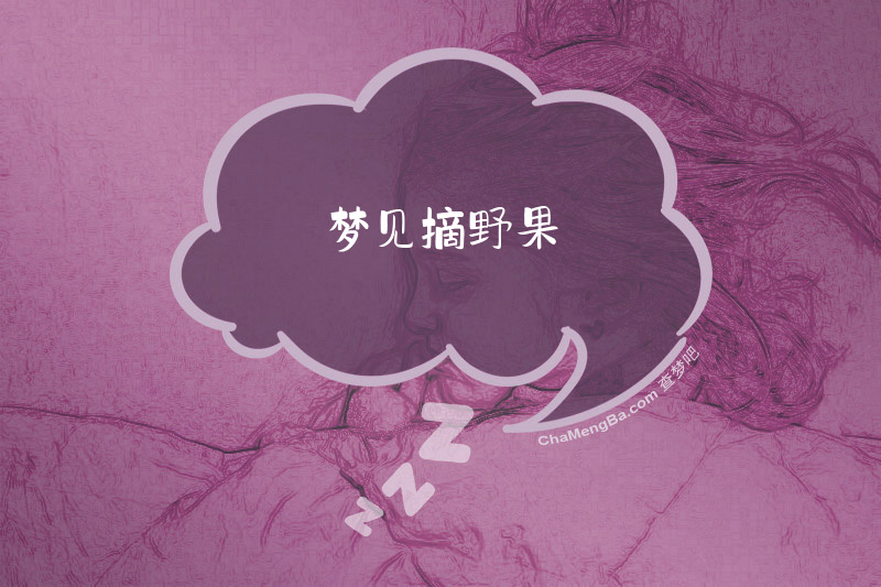 梦见摘野果