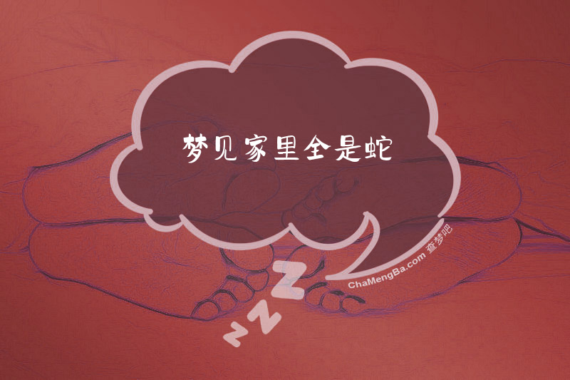 梦见家里全是蛇