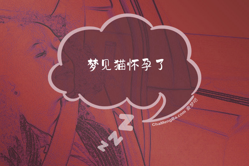 梦见猫怀孕了