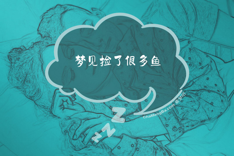 梦见捡了很多鱼