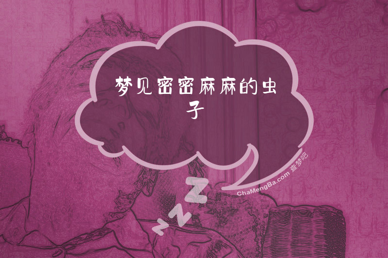 梦见密密麻麻的虫子