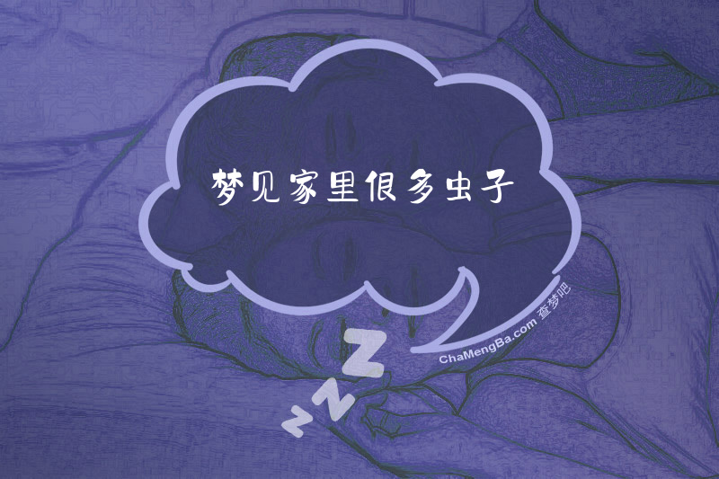 梦见家里很多虫子