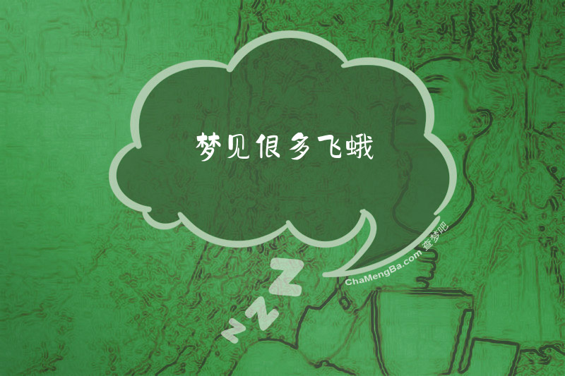 梦见很多飞蛾
