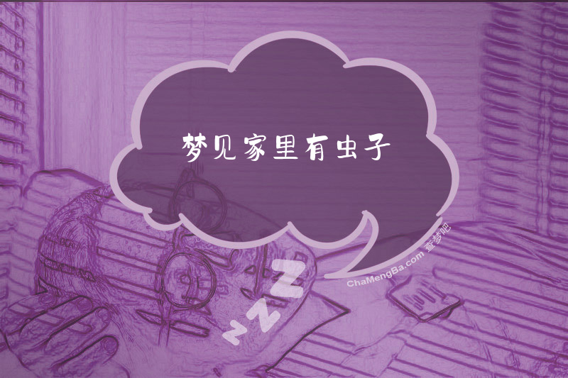 梦见家里有虫子