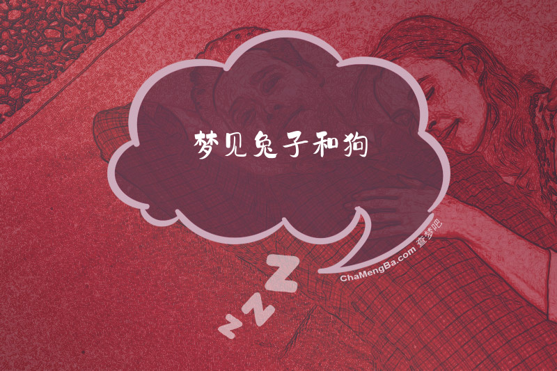 梦见兔子和狗