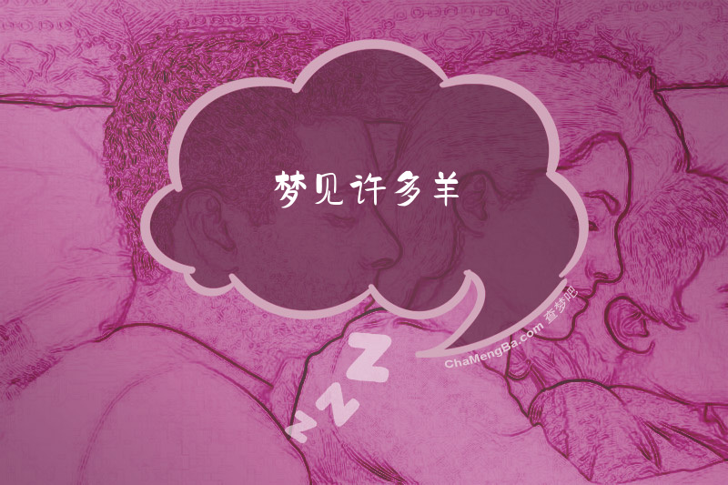 梦见许多羊