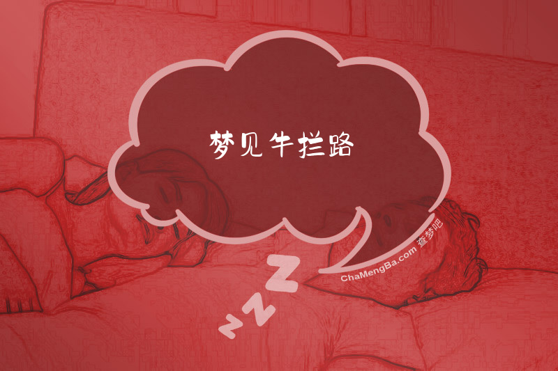 梦见牛拦路