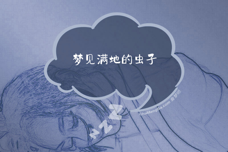 梦见满地的虫子