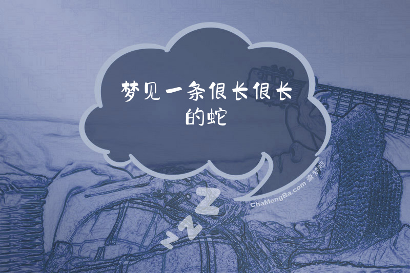 梦见一条很长很长的蛇