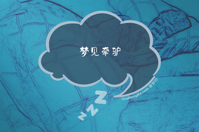 梦见牵驴