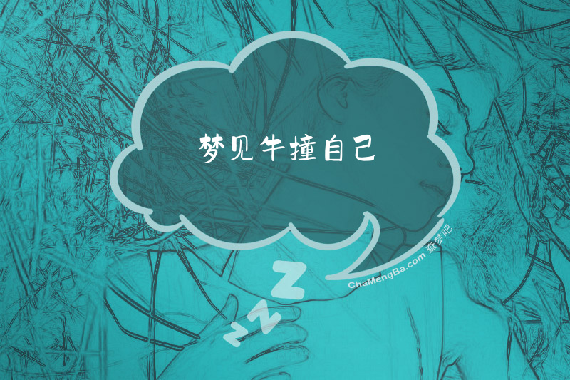 梦见牛撞自己