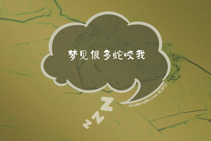 梦见很多蛇咬我