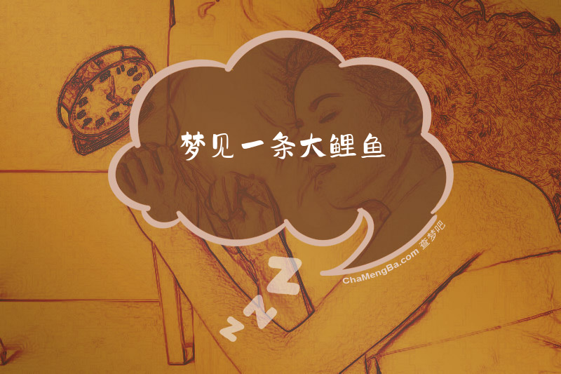 梦见一条大鲤鱼