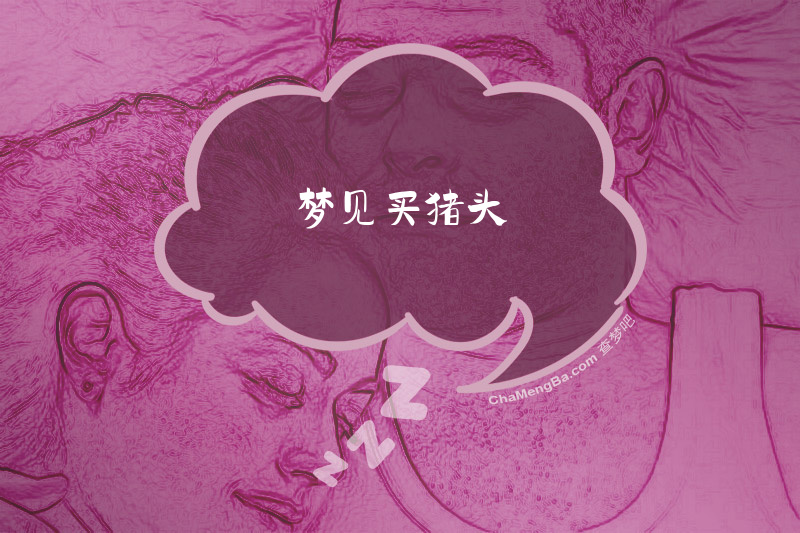 梦见买猪头