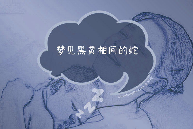 梦见黑黄相间的蛇