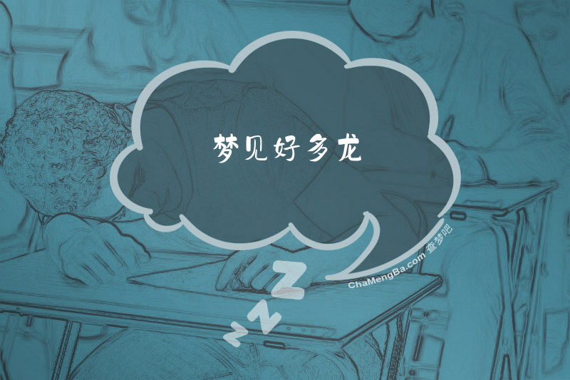 梦见好多龙