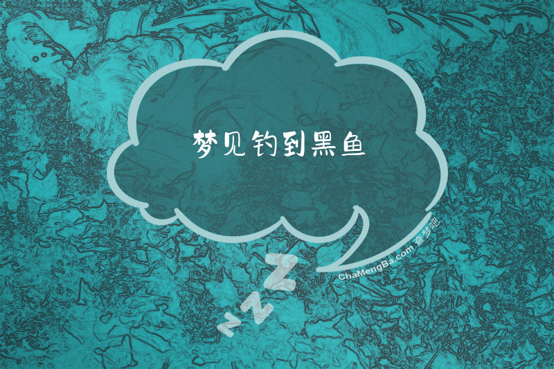 梦见钓到黑鱼