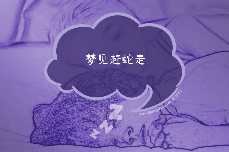 梦见赶蛇走
