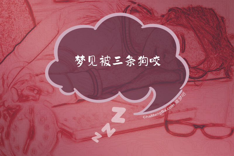 梦见被三条狗咬