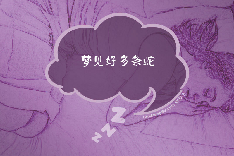梦见好多条蛇