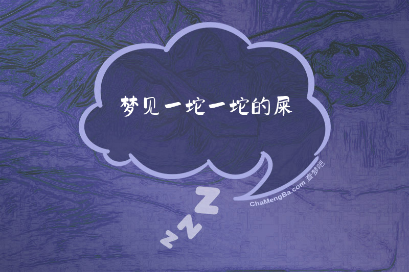 梦见一坨一坨的屎