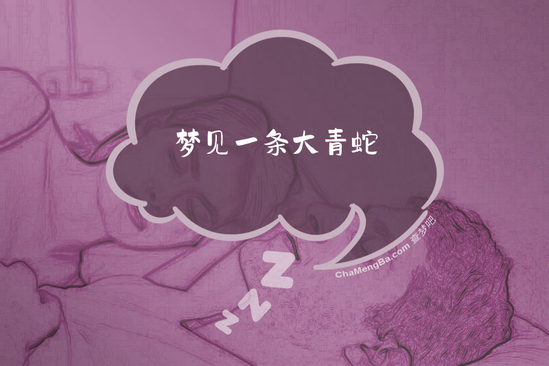 梦见一条大青蛇