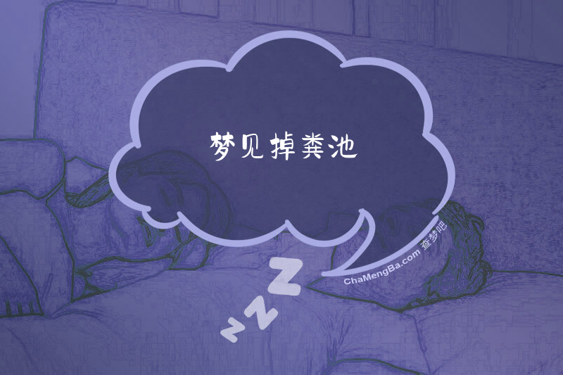 梦见掉粪池