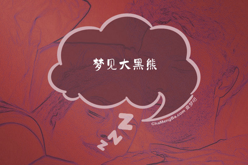 梦见大黑熊