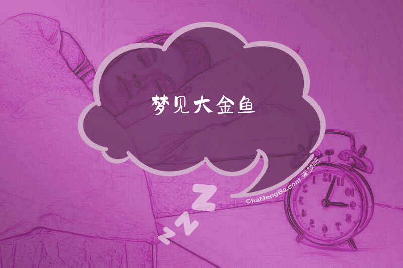 梦见大金鱼