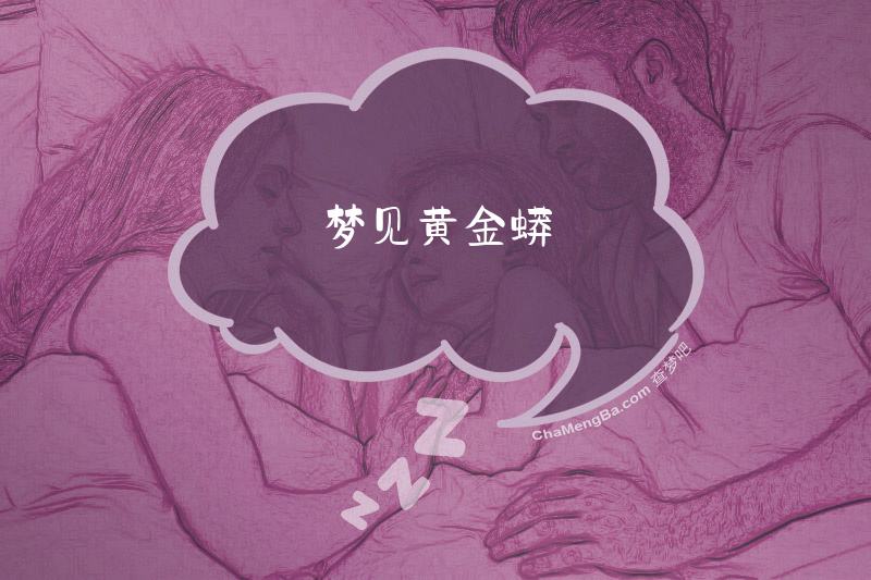 梦见黄金蟒
