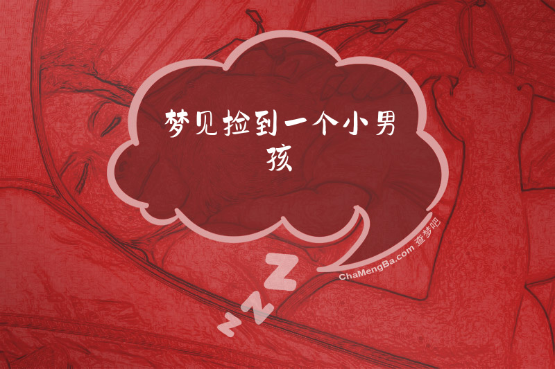 梦见捡到一个小男孩