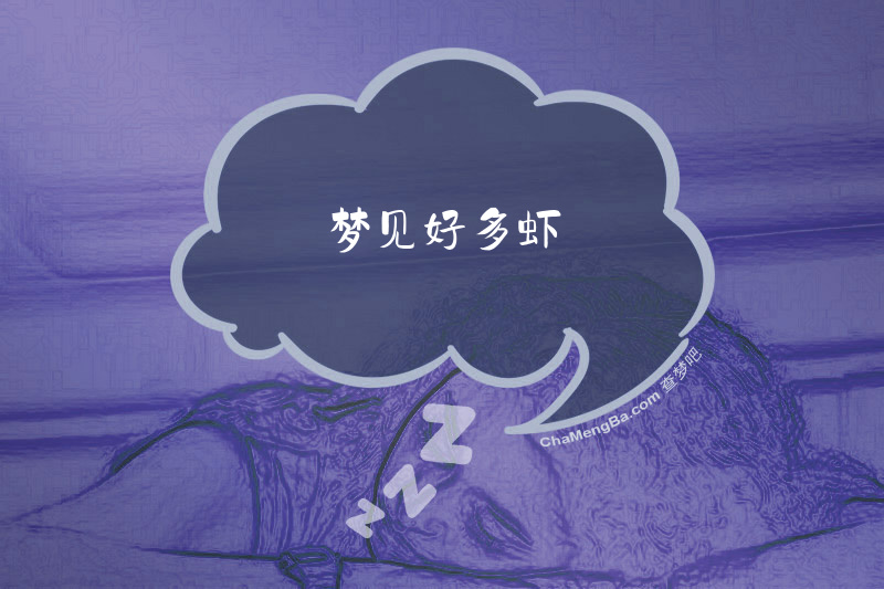 梦见好多虾
