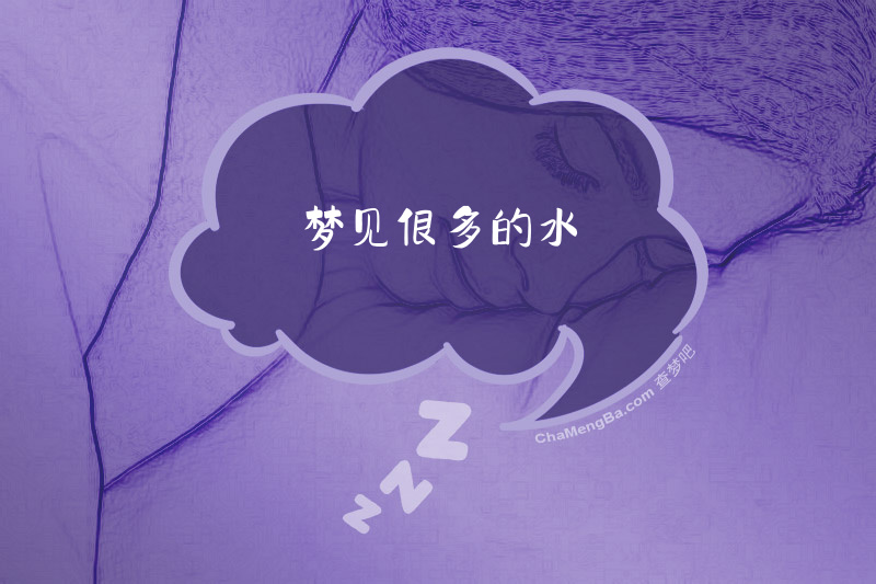 梦见很多的水