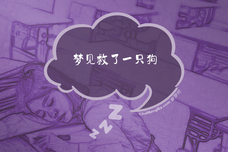 梦见救了一只狗