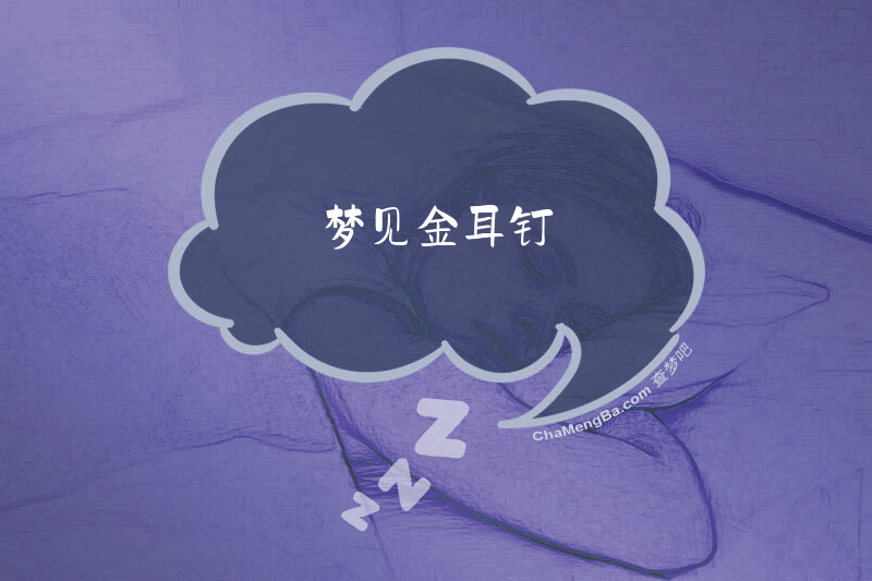 梦见金耳钉