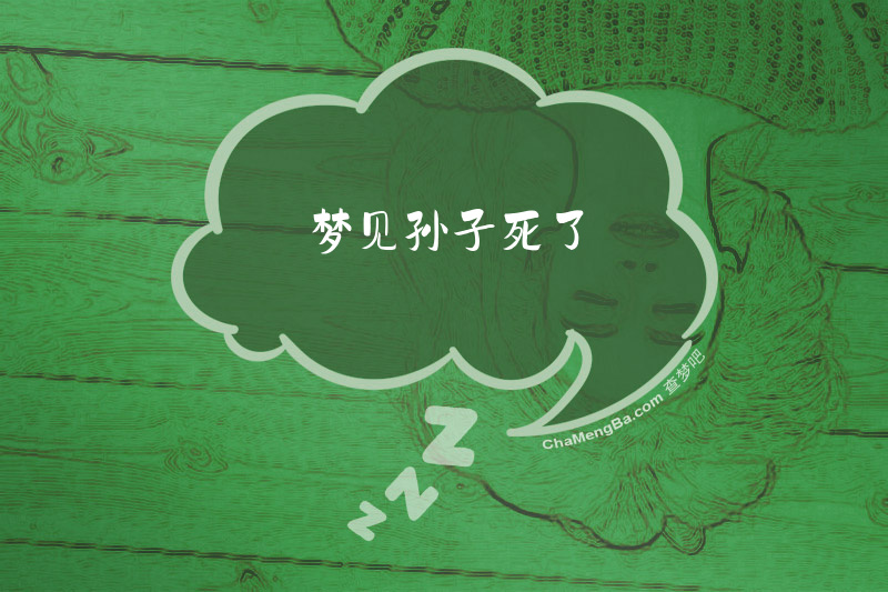 梦见孙子死了