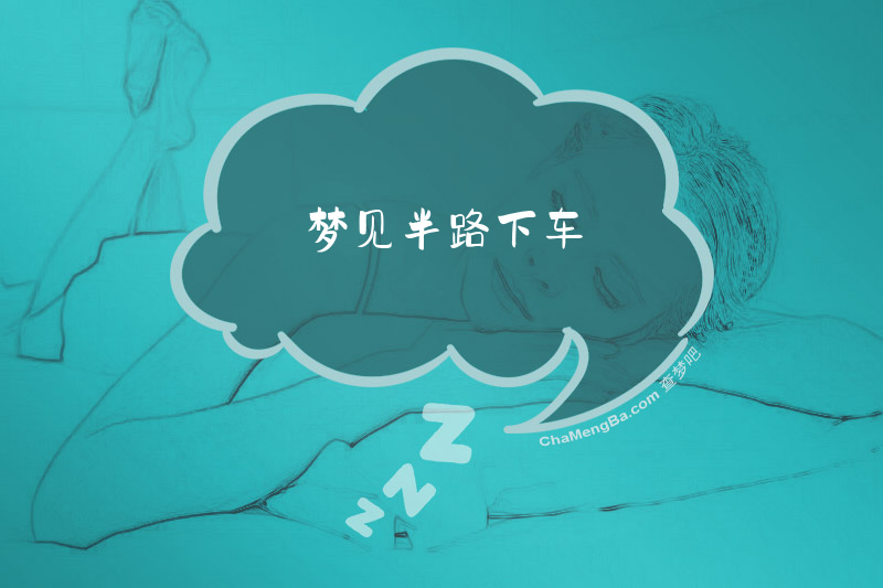 梦见半路下车