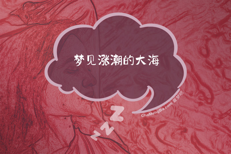梦见涨潮的大海