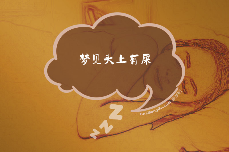 梦见头上有屎