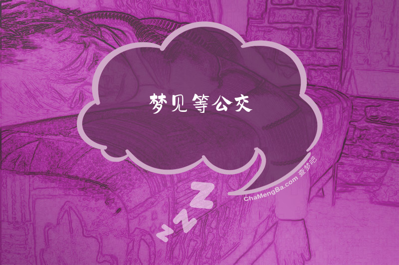 梦见等公交