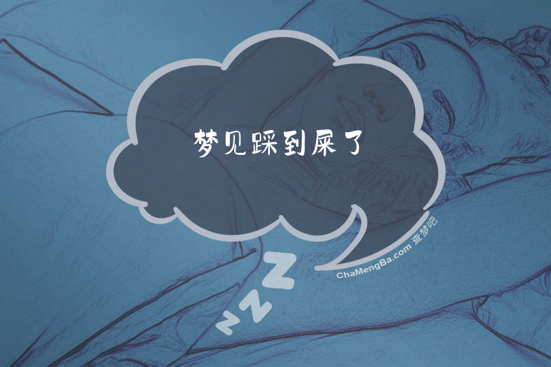 梦见踩到屎了