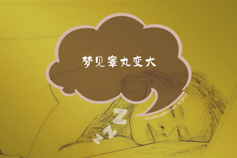 梦见睾丸变大