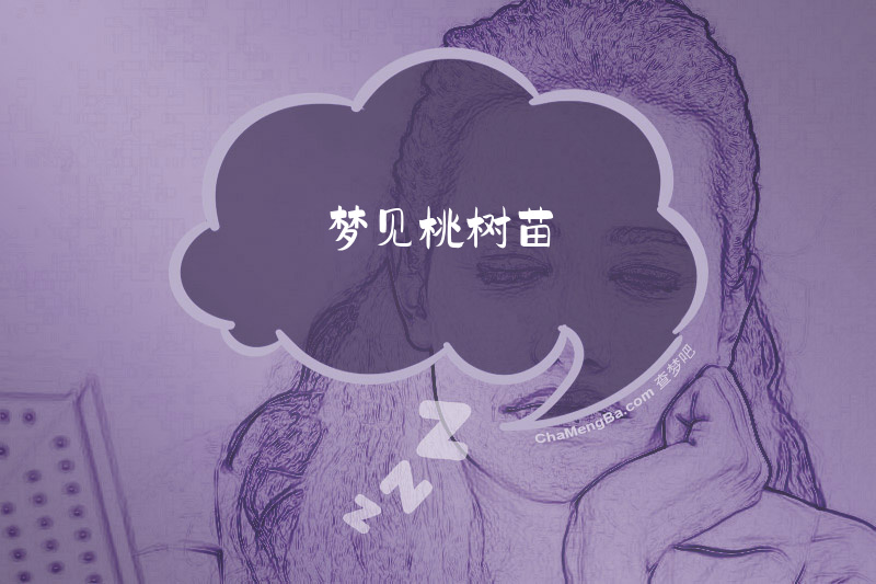 梦见桃树苗