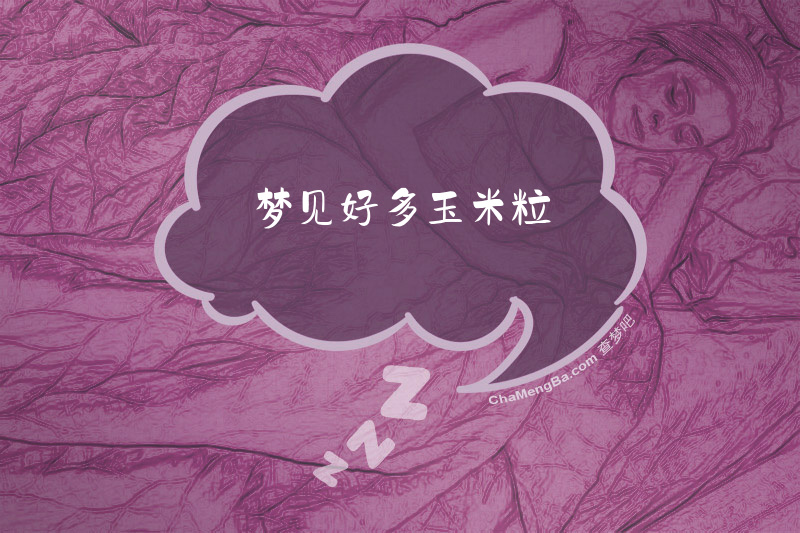 梦见好多玉米粒