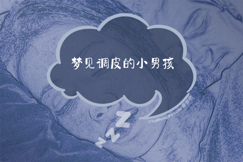 梦见调皮的小男孩