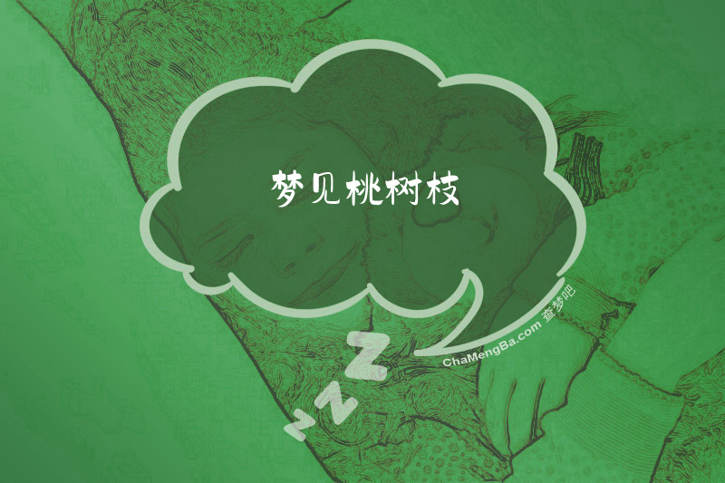 梦见桃树枝